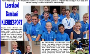 20140206 Collage Laerskool Gansbaai Kleuresport deur Monica Hayes